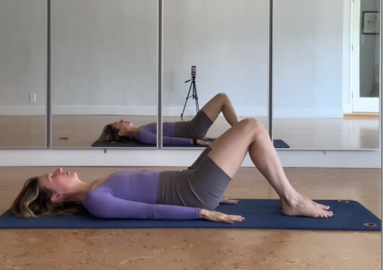 The Best Back Support: lying on the floor